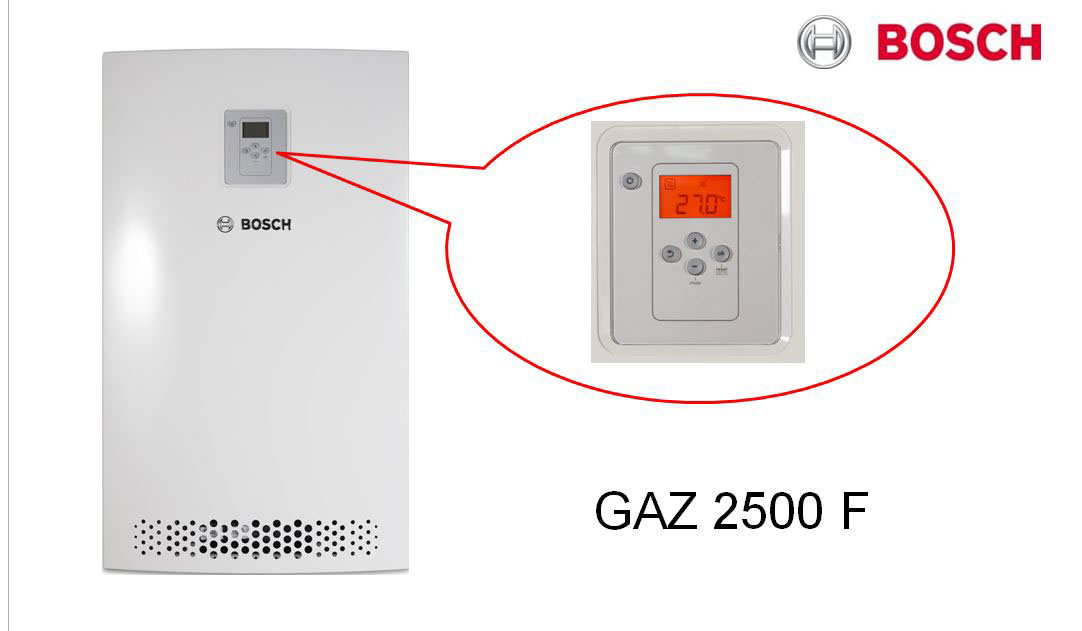 панель управления Bosch Gaz 2500