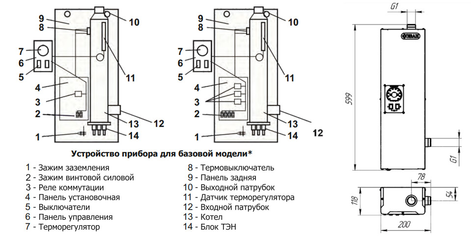 Устройство Эван Warmos START